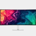 monitor curvo dell 34" plus 120hz alto-falantes integrado branco s3425dw a-bi