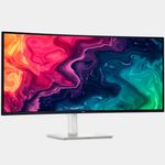 monitor curvo dell 34" plus 120hz alto-falantes integrado branco s3425dw a-bi