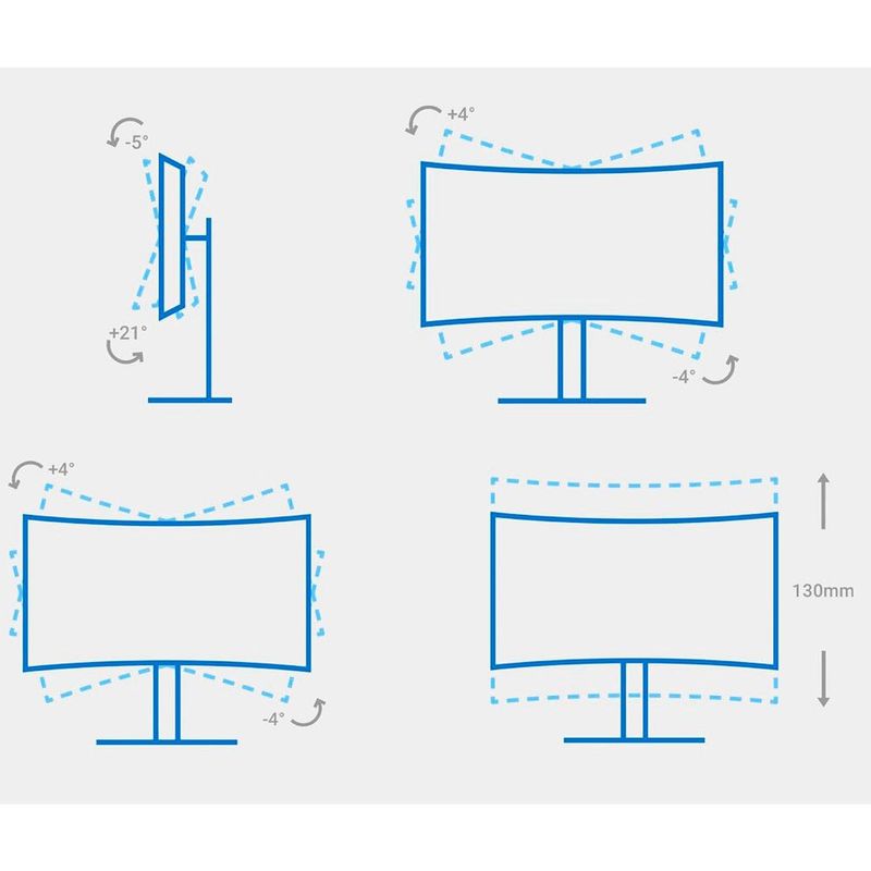 monitor curvo dell 34" plus 120hz alto-falantes integrado branco s3425dw a-bi