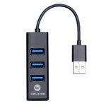 mini hub usb bright preto 0059
