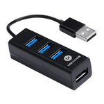 mini hub usb bright preto 0059