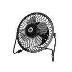ventilador de mesa usb 15,5cm bright preto