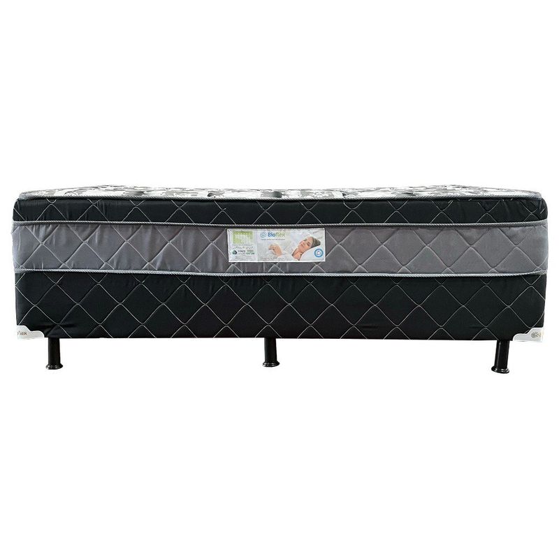 Cama Box Solteiro Bioflex Evidence Molas Bonnel Euro Top