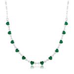 colar prata 925 luiza mota coração (mp)