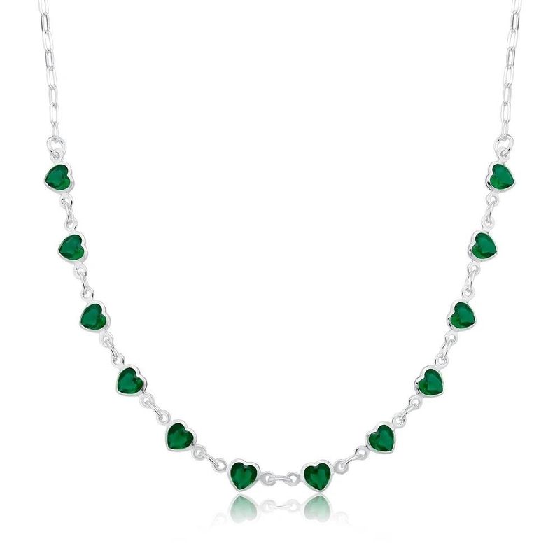 colar prata 925 luiza mota coração (mp)