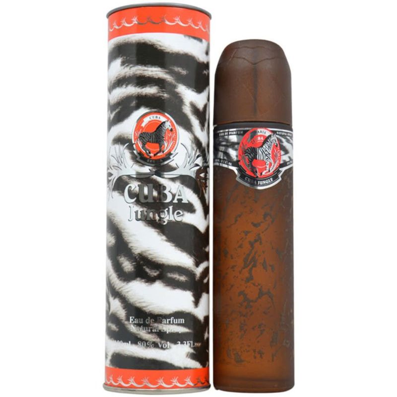 perfume feminino cuba jungle zebra edp 100ml (mp)