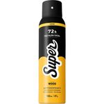 desodorante antitranspirante aerosol cimed super wood 150ml