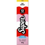 gel dental cimed super sabor frutas vermelhas 90g