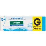 clotrimazol 10mg creme bisnaga 20g ems genérico