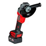 esmerilhadeira angular toyama 18v bateria bivolt tbt18ag5-k4 (mp)