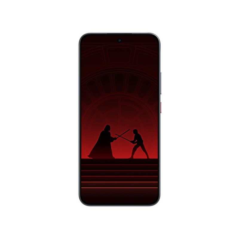 smartphone oppo reno14 f dark side edição limitada star wars 256gb tela 6.57" 12gb ram preto