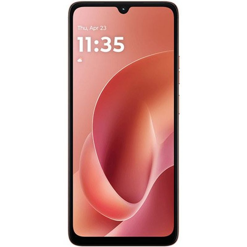 smartphone motorola g06 laranja 128gb tela 6.9" câmera 50mp 4gb ram