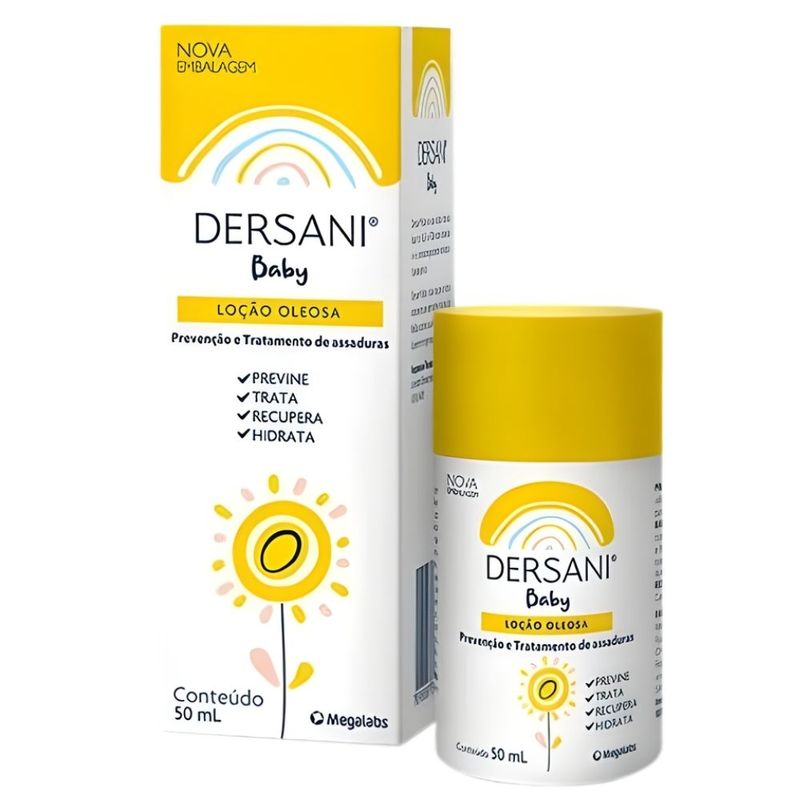 dersani baby 50ml loção oleosa