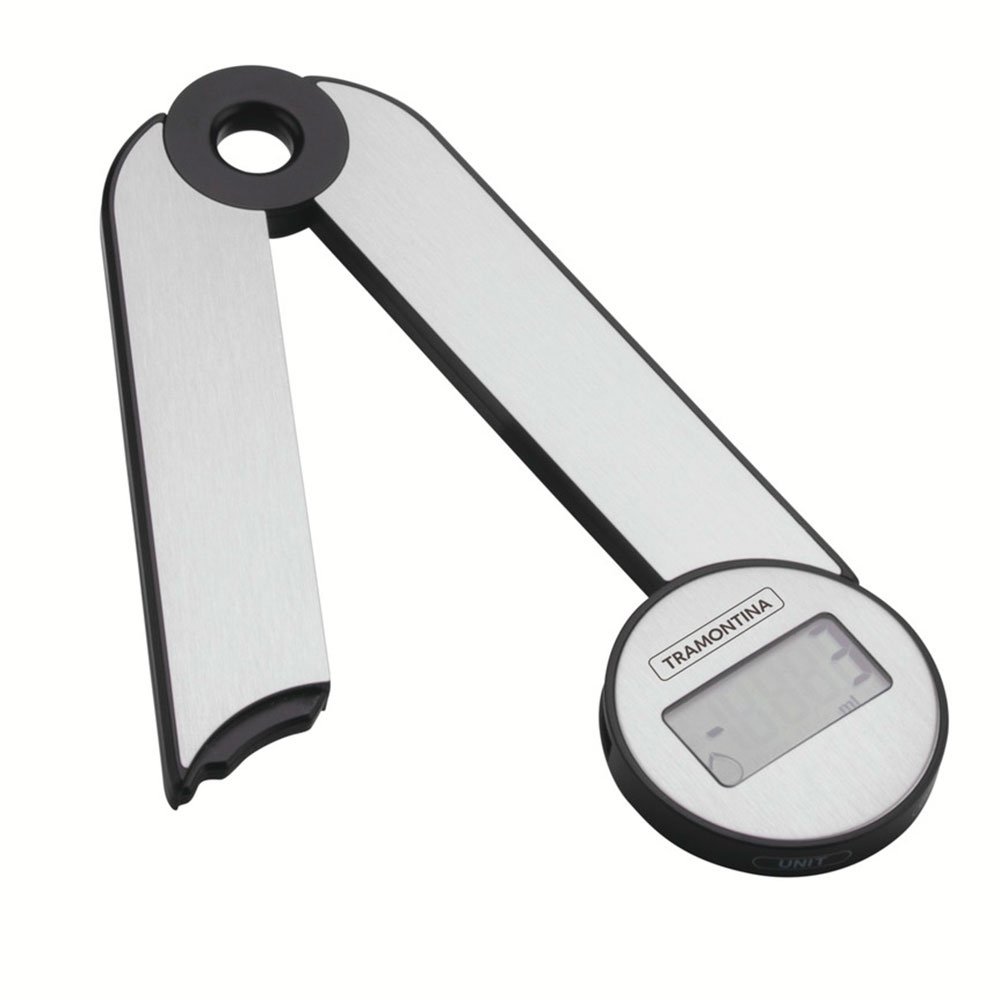 Balança Digital Cozinha Tramontina Dobrável Aço Inox