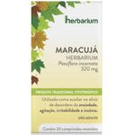 maracujá passiflora incarnata 320mg 20 comprimidos revestidos herbarium