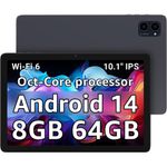 tablet infantil 64gb android 14 tela 10.1" 8gb ram