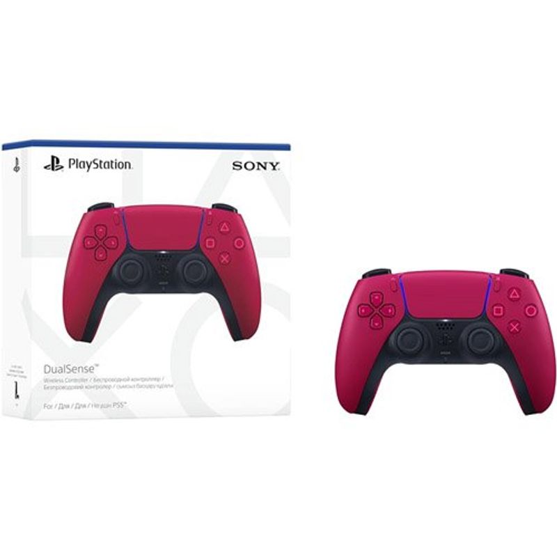 controle sem fio playstation dualsense cosmic vermelho a-bi