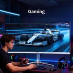 monitor gamer curvo 34" zza z34b branco a-bi