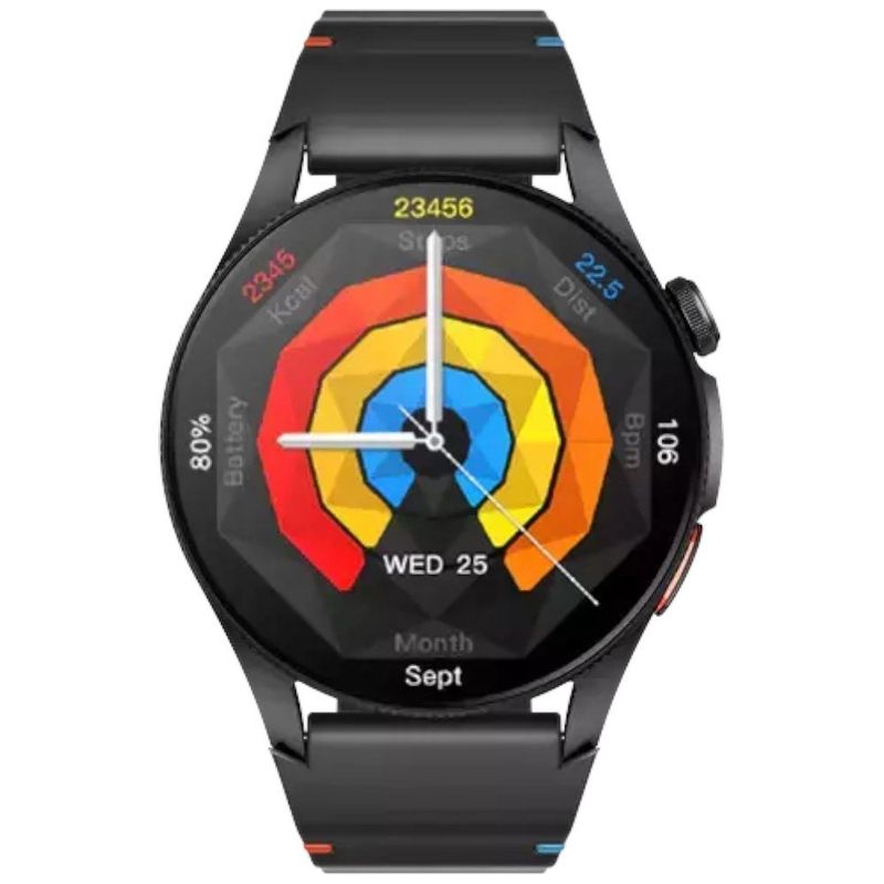 smartwatch aurafit trek 2 g12 preto e-bi
