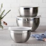 recipiente tramontina cucina de aço inox com tampa para preparar e servir 20cm 3l (mp)