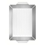 grelha multiuso tramontina de aço inox 47x30cm (mp)