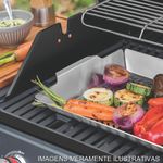 grelha multiuso tramontina de aço inox 47x30cm (mp)