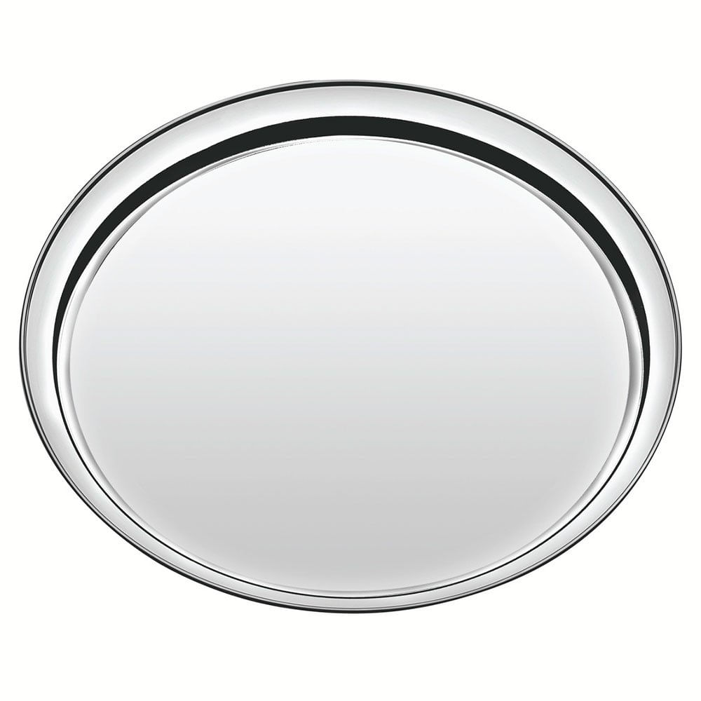 Bandeja Redonda Tramontina Service De Aço Inox 30cm (MP)