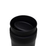 copo térmico tramontina de aço inox com bocal 360 460ml preto (mp)