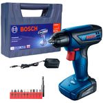 furadeira parafusadeira/bateria bosch gsr 1000 smart 127 1,5ah embutida bivolt 12v