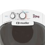 máquina de lavar 20kg mueller big semiautomática 127v branca 610000609