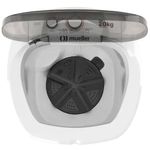 máquina de lavar 20kg mueller big semiautomática 127v branca 610000609
