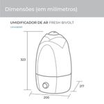 umidificador de ar suggar ar fresh 4l 127v um45bibr (mp)