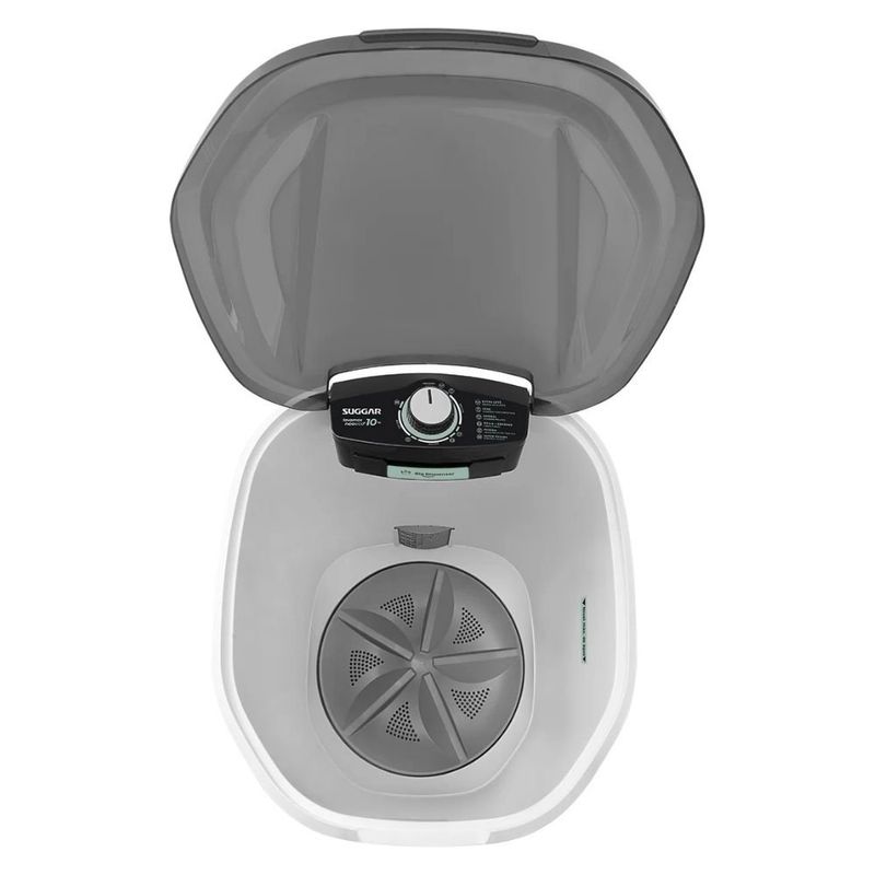 lavadora suggar lavamax eco 10kg 127v branco le1021br (mp)