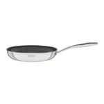 frigideira tramontina grano de aço inox antiaderente 26cm (mp)