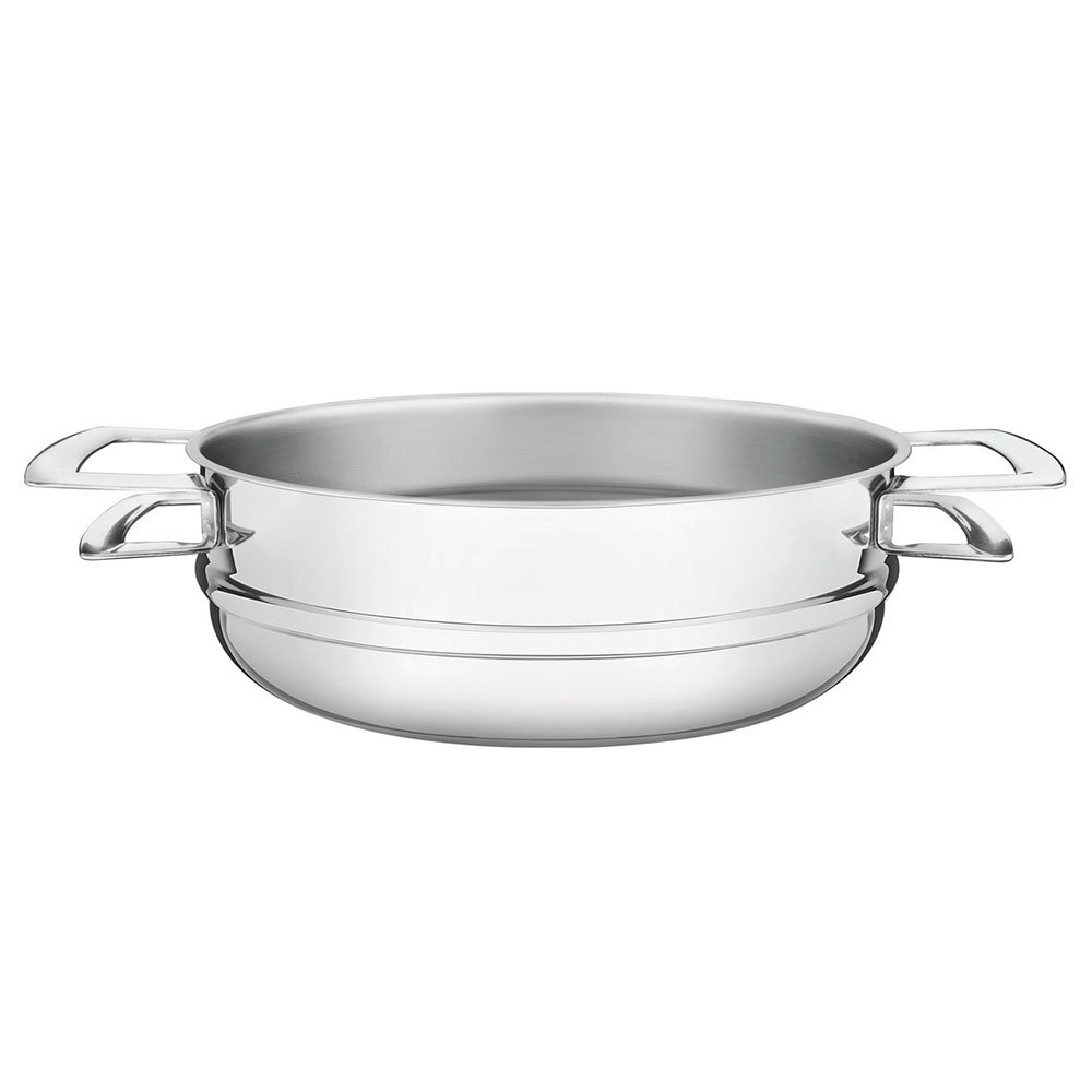 Cozi-Vapore Tramontina Brava De Aço Inox Com Alça 2,2L (MP)