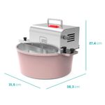 panela misturadeira de brigadeiro anodilar 7 litros bivolt rosa (mp)