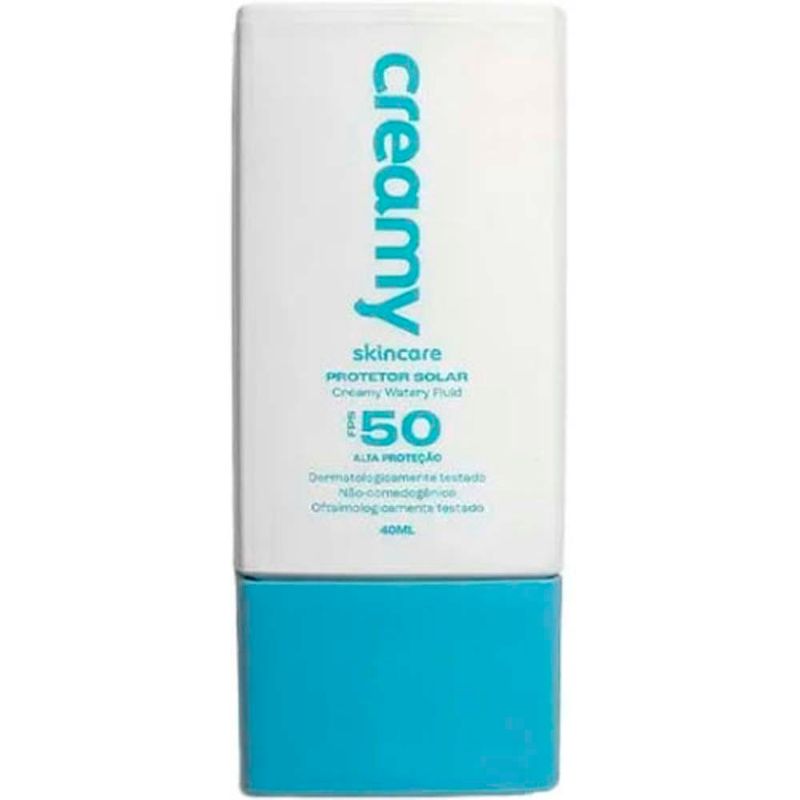 protetor solar creamy watery fluid fps50 40ml