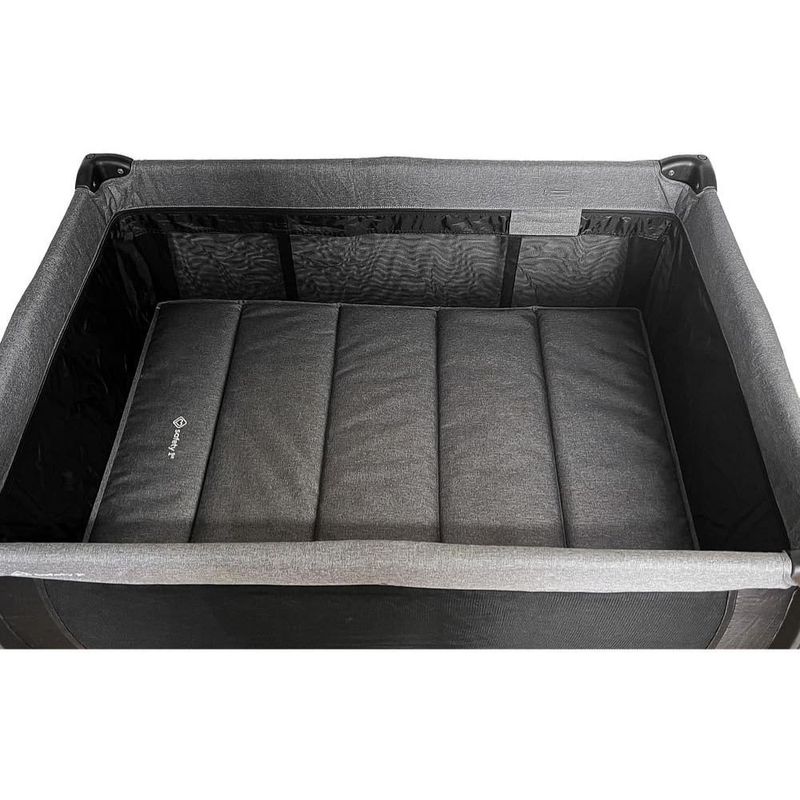 berço portátil safety 1st falcon com trocador e bolsa black night até 22kg imp02578 (mp)