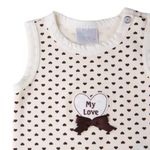 conjunto para bebê miniclo gg off white (mp)