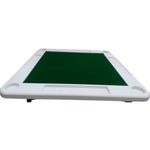 mesa para dominó metal/pvc branco ahbmj92
