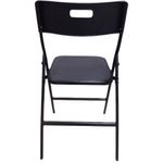 sala de jantar 5 peças latcor metal e pvc preto ahbzfp86