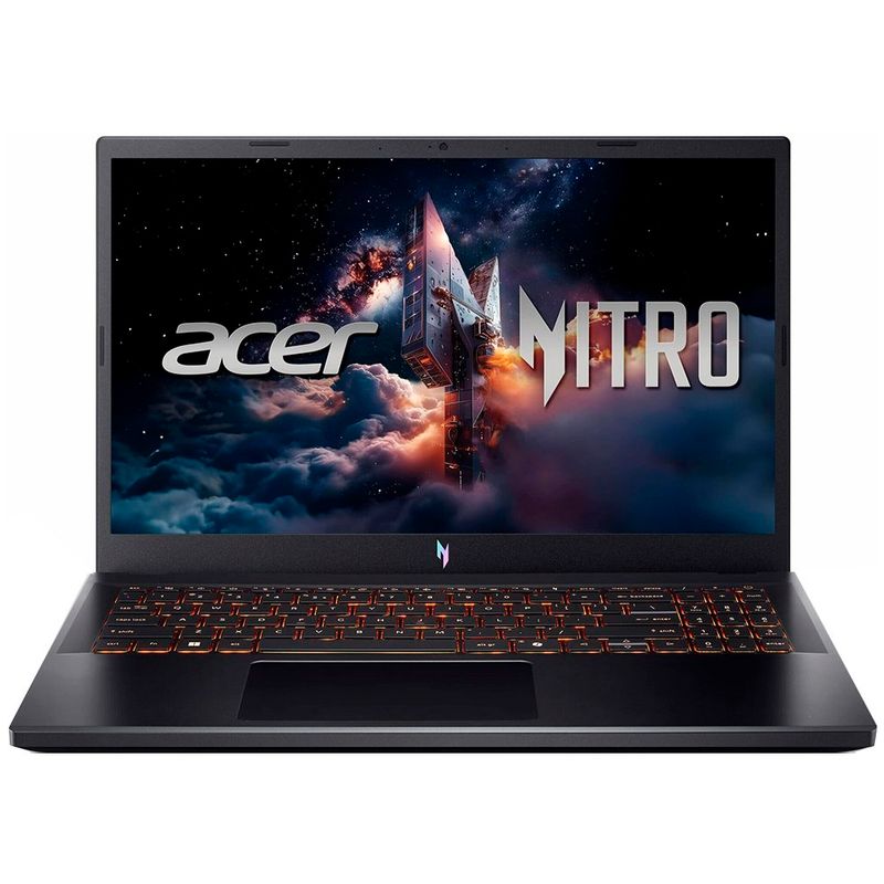 notebook gamer acer nitro v intel core i5 ssd 512gb 16gb ram tela 15.6" geforce rtx5050 8gb as-bi