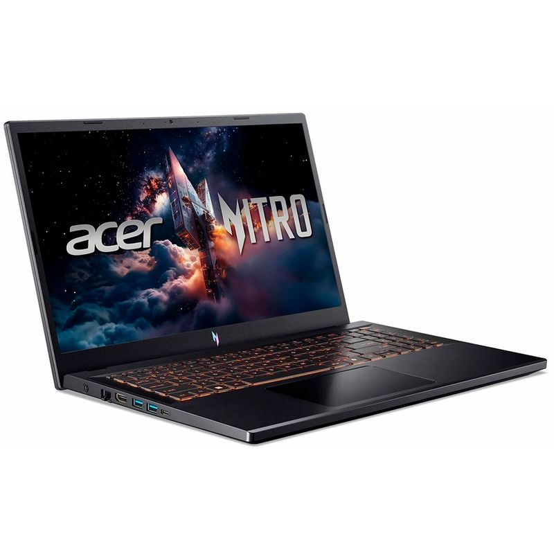 notebook gamer acer nitro v intel core i5 ssd 512gb 16gb ram tela 15.6" geforce rtx5050 8gb as-bi