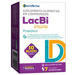 lacbi imune 7 comprimidos probiótico + vitamina d eurofarma