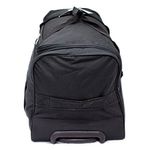 bolsa com 2 rodas latcor duffel bag tamanho 25 preta - f-3766