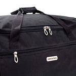 bolsa com 2 rodas latcor duffel bag tamanho 25 preta - f-3766