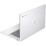 notebook hp intel n200 ssd 128gb 4gb ram tela 14" chromebook prata at-bi