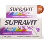 supravit mulher 60 comprimidos revestidos suplemento vitamínico mineral kley hertz