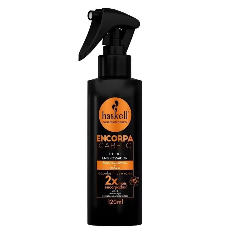 fluído finalizador encorpa cabelo haskell 120ml