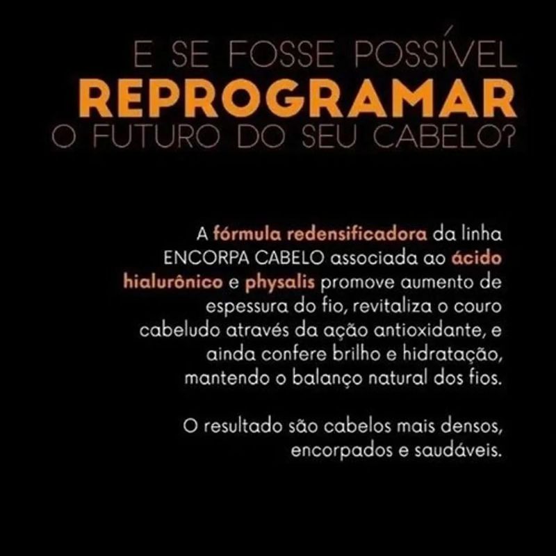 fluído finalizador encorpa cabelo haskell 120ml